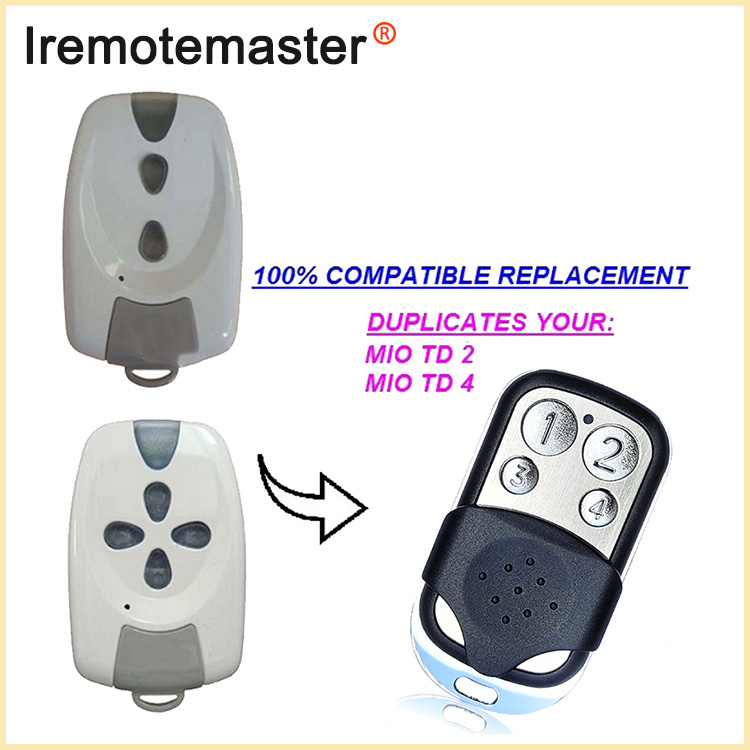 Для MIO TR2 TR4 Garage Remote Control Rolling Code 433 МГц
