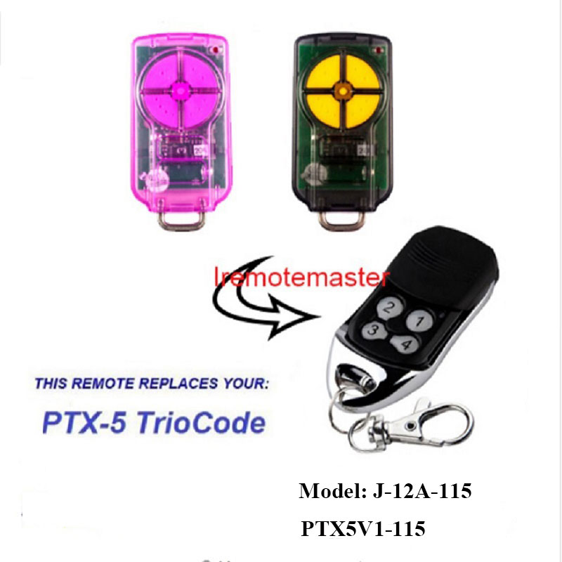 Для PTX5 V1 TrioCode Gate Удаленная замена двери 433,92 МГц Rolling Code